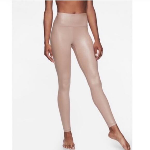 Athleta Elation Shimmer Powervita Tight Leggings size XL